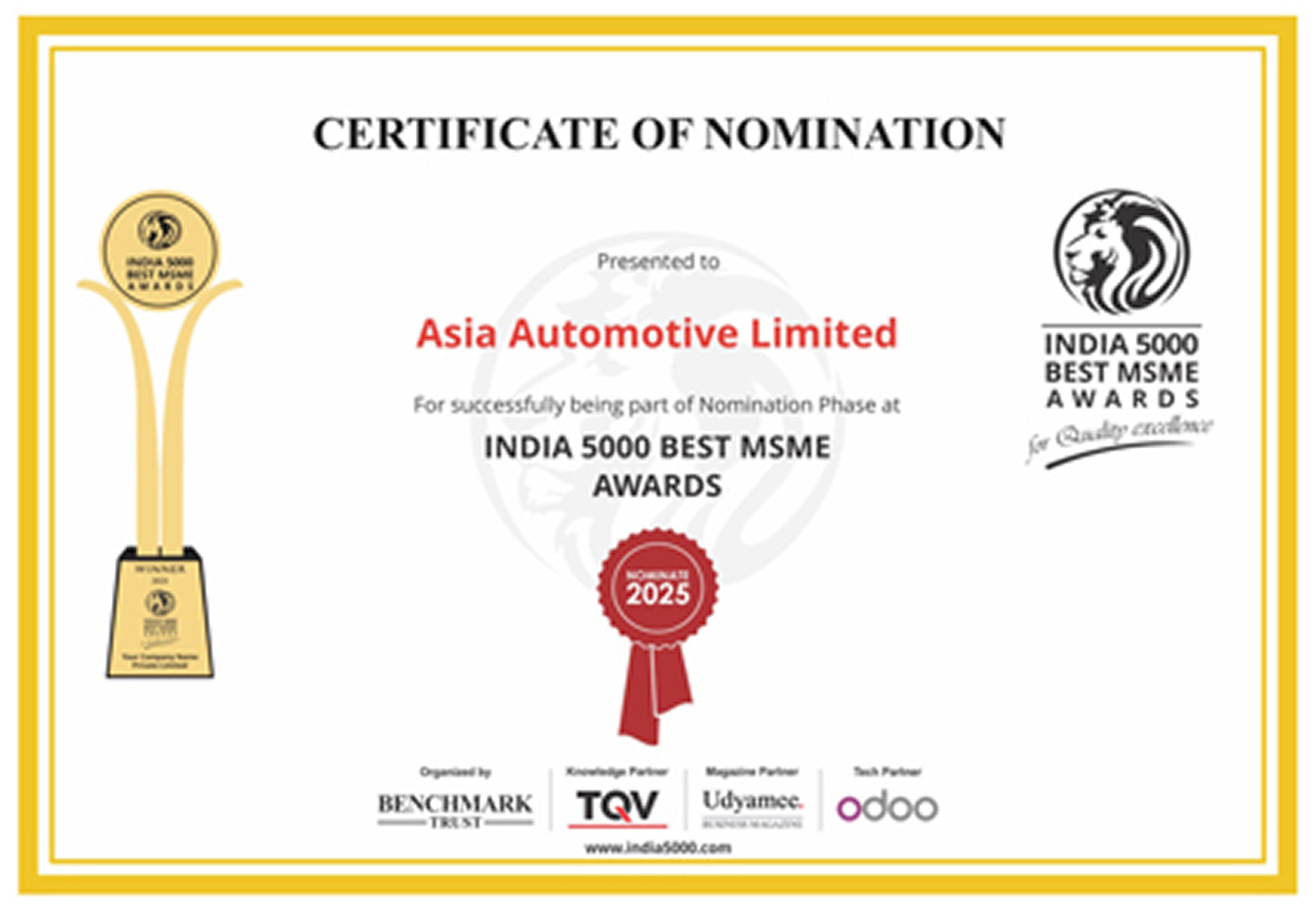 5000 BEST MSME